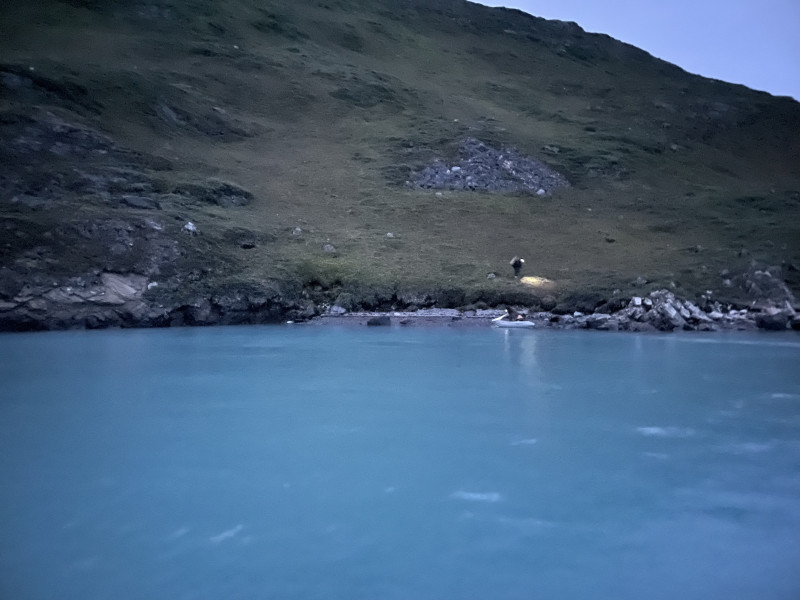 Moskusjagt i Kangerlussuaq 2021. Fangede 2 store dyr. Alu, Maren og Søren afsted. Mødtes med Kim og Jaaku.