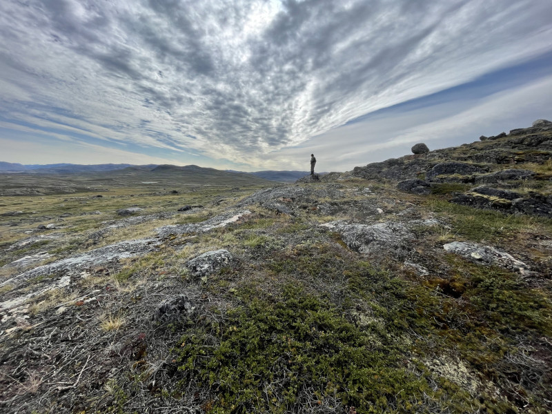 Moskusjagt i Kangerlussuaq 2021. Fangede 2 store dyr. Alu, Maren og Søren afsted. Mødtes med Kim og Jaaku.