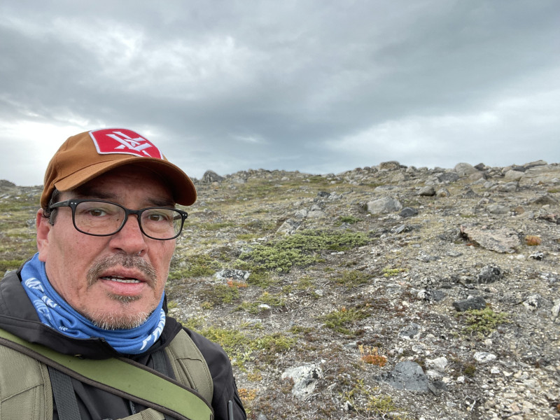 Moskusjagt i Kangerlussuaq 2021. Fangede 2 store dyr. Alu, Maren og Søren afsted. Mødtes med Kim og Jaaku.