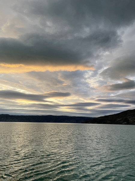 Moskusjagt i Kangerlussuaq 2021. Fangede 2 store dyr. Alu, Maren og Søren afsted. Mødtes med Kim og Jaaku.