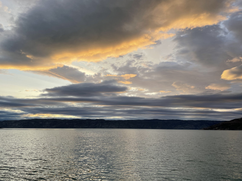 Moskusjagt i Kangerlussuaq 2021. Fangede 2 store dyr. Alu, Maren og Søren afsted. Mødtes med Kim og Jaaku.