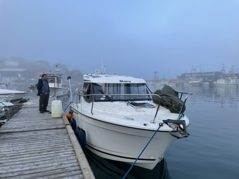 Moskusjagt i Kangerlussuaq 2021. Fangede 2 store dyr. Alu, Maren og Søren afsted. Mødtes med Kim og Jaaku.