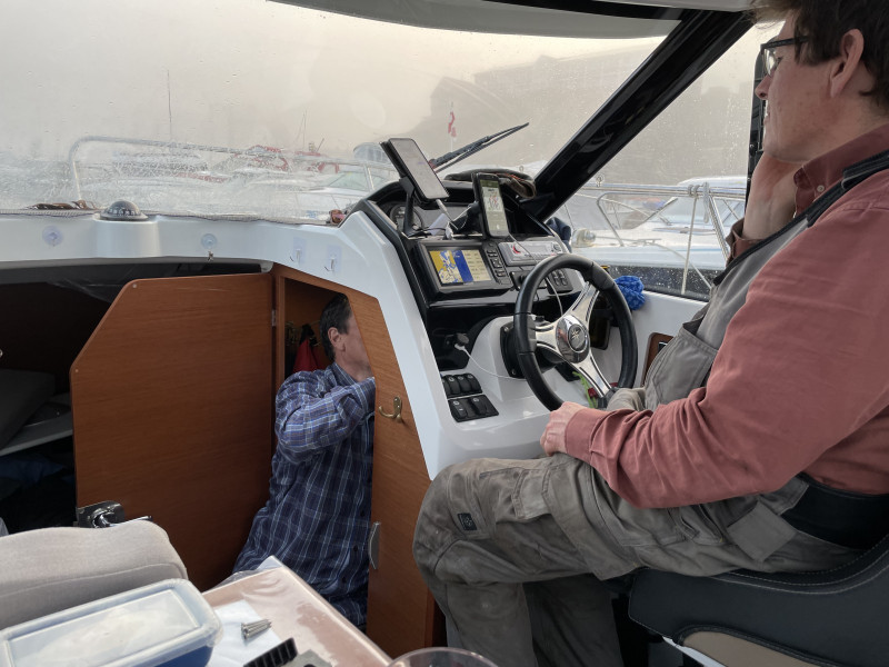 Moskusjagt i Kangerlussuaq 2021. Fangede 2 store dyr. Alu, Maren og Søren afsted. Mødtes med Kim og Jaaku.