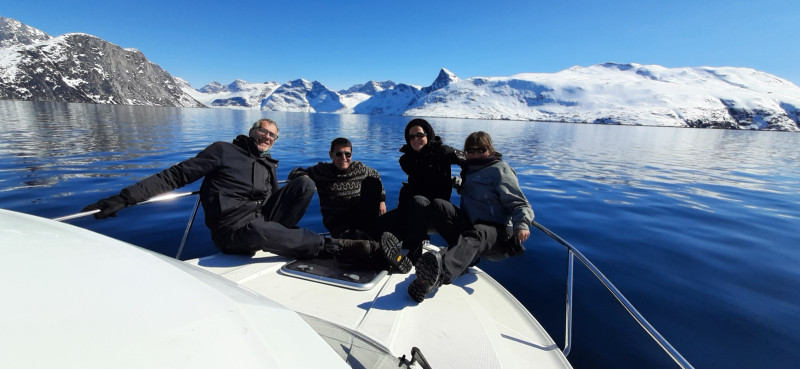 Mille og hendes venner skulle overnatte i hytte og fiske lidt